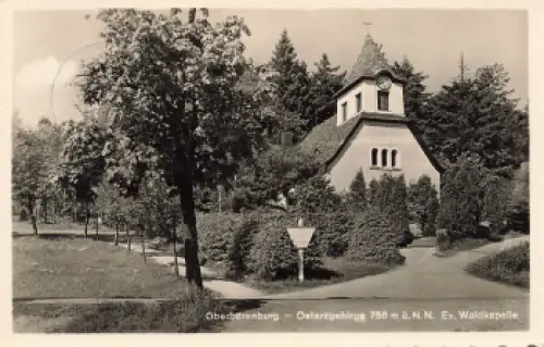 01773 Oberbärenburg Erzgebirge Waldkapelle o 1937