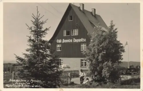 01773 Oberbärenburg Erzgebirge Pension Zugspitze o 1940