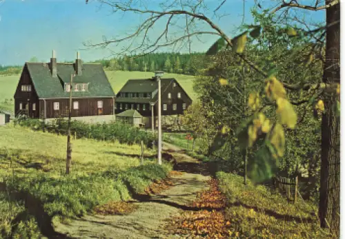 01773 Hirschsprung Erzgebirge Betriebsferienheim Polygraph * 1984