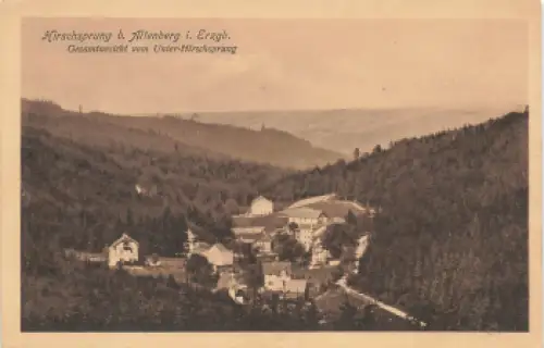 01773 Hirschsprung Erzgebirge * 1916