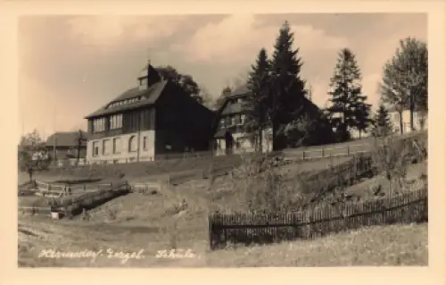 01776 Hermsdorf Erzgebirge Schule * um 1930