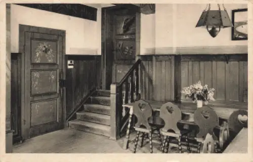 01848 Hohnstein Jugendburg Tagesraum * um 1930