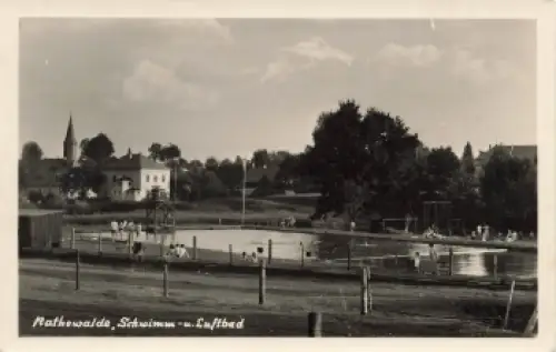 01848 Rathewalde Sächsische Schwimmbad * 1955