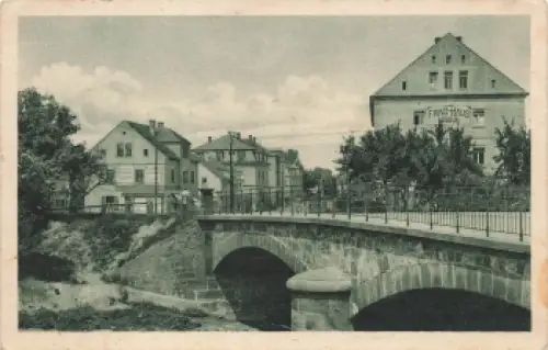 01809 Heidenau Sachsen Müglitztalbrücke * um 1920