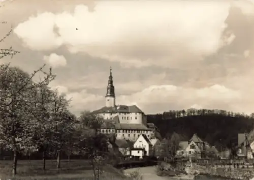 01809 Weesenstein Müglitztal Druckvorlage * um 1960