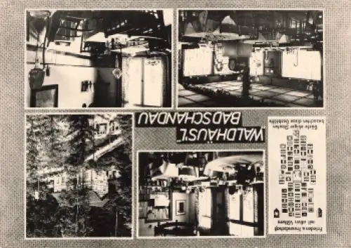01814 Bad Schandau "Waldhäusl" Mehrbildkarte  o 1967