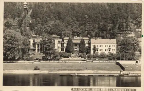 01814 Bad Schandau Sendig Hotel o 1935