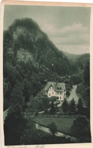 01814 Waltersdorfer Mühle Sächsische Schweiz * um 1920