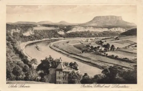 01824 Rathen mit Lilienstein * um 1930