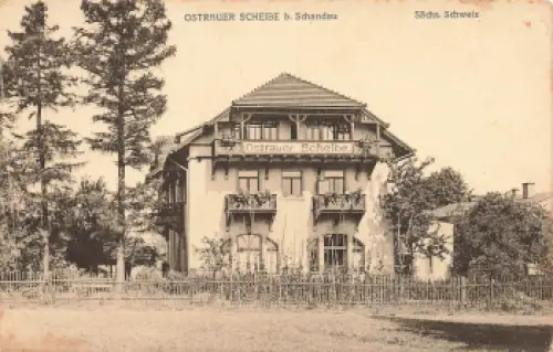 01814 Ostrauer Scheibe Bad Schandau * um 1920