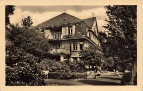 01816 Bad Gottleuba Sanatorium Haus F 1 o 1956