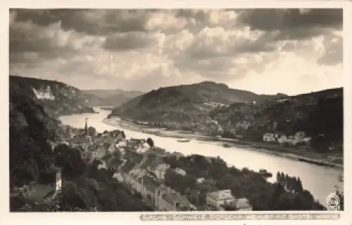 01829 Pötzscha Stadt Wehlen * um 1930 Hahn-Foto3556