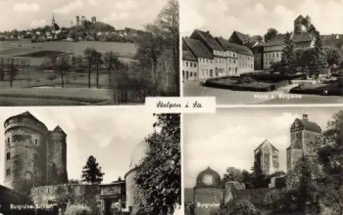 01833 Stolpen Sachsen Mehrbildkarte o 1960