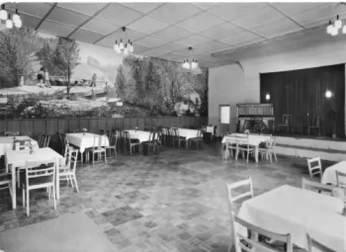 01833 Rennersdorf-Neudörfel Stolpen Saal des Gasthof * 1977