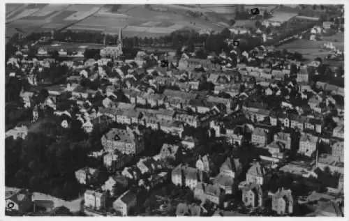 01844 Neustadt Sachsen Flugzeugaufnahme o 1931
