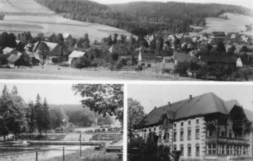 01844 Polenz Neustadt Sa. Mehrbildkarte * 1963