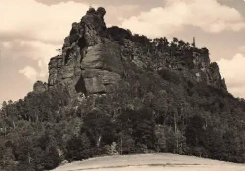 01824 Lilienstein Kletterfelsen * 1963 Hanich1572