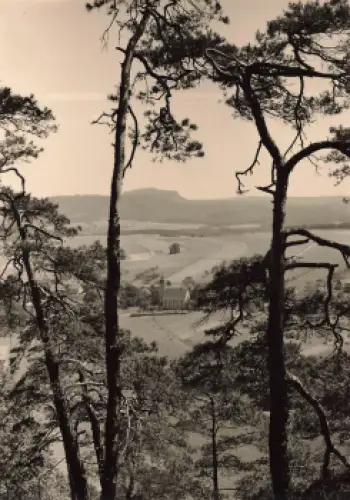 01824 Papstdorf vom Papststein Sächsische Schweiz gebraucht 1965 Hanich1556