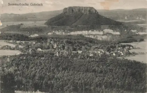 01824 Gohrisch mit Lilienstein Sächsische Schweiz o 1924