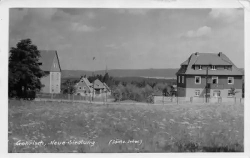01824 Gohrisch Neue Siedlung Sächsische Schweiz gebraucht 1943