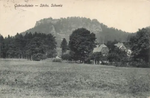01824 Gohrischstein Sächsische Schweiz o 1929
