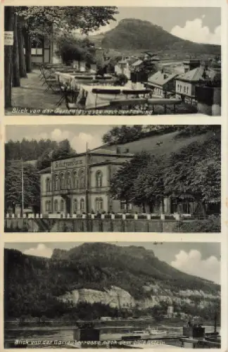 01824 Königstein Restaurant Schützenhaus Sächsische Schweiz * um 1930