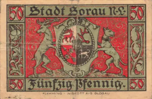 Sorau Niederlausitz Żary Notgeldschein 1921