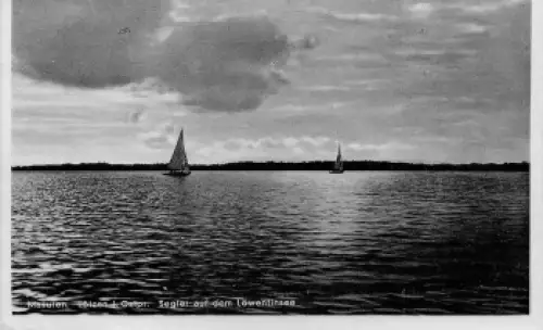 Lötzen Mauren Löwentinsee Ostpreussen Giżycko o 1938