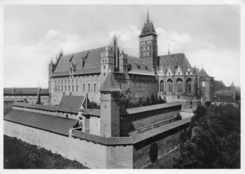 Marienburg Schloss Westpreußen Malbork * um 1940