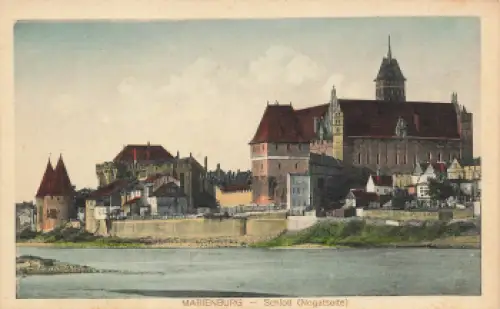 Marienburg Schloss Westpreußen Malbork * um 1910