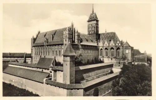 Marienburg Schloss Westpreußen Malbork * um 1940