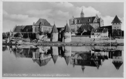 Marienburg Schloss Westpreußen Malbork * um 1930