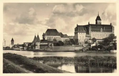 Marienburg Schloss Westpreußen Malbork * um 1940