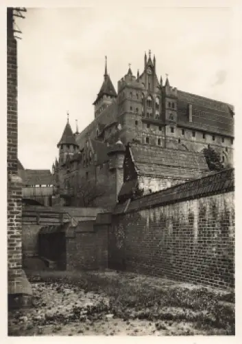 Marienburg Schloss Westpreußen Malbork * um 1940