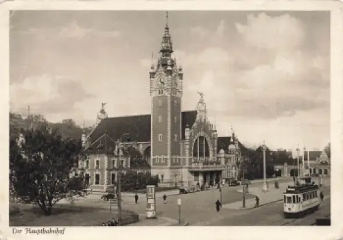 Danzig Hauptbahnhof * um 1930