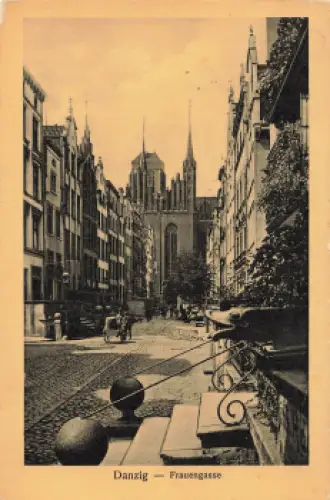 Danzig Frauengasse o 1912