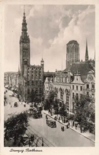 Danzig Rathaus gebraucht um 1940