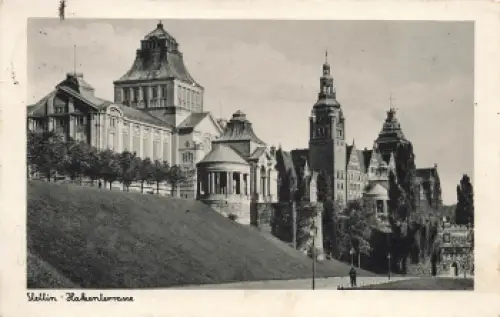 Stettin Hakenterrasse Pommern Szczecin * um 1920