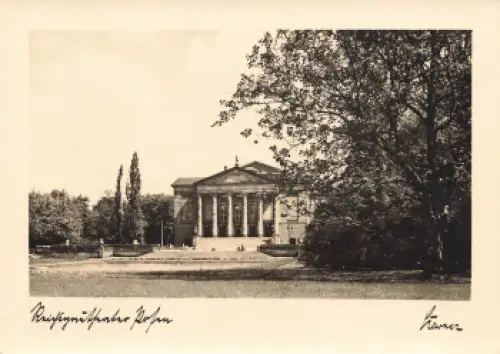 Posen Reichsgautheater Poznan * um 1940