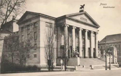 Posen Theater Poznan * um 1910
