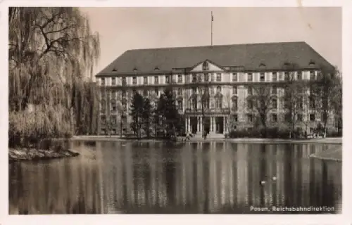 Posen Reichbahndirektion Wartheland Poznan o 1941