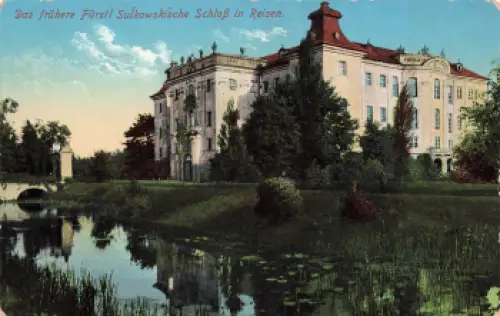 Reisen Sulkowski Schloss Rydzyna Provinz Posen * um 1915