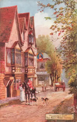 Chigwell The Kings Head Essex Künstlerkarte Tucks Oilette o 1909