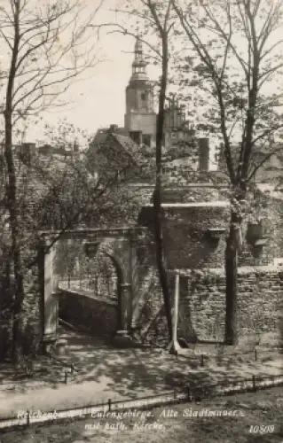 Reichenbach Eulengebirge Stadtmauer Schlesien Dzierżoniów o 1937