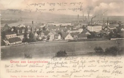 Langenbielau Schlesien Bielawa o 1901