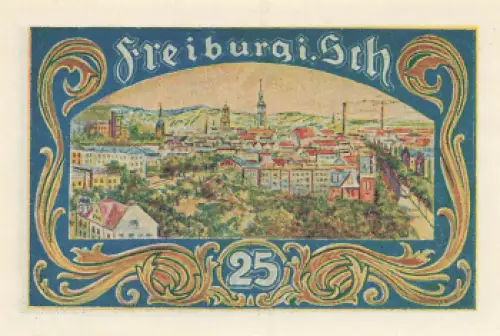 Freiburg Schlesien Świebodzice Notgeldschein 1921
