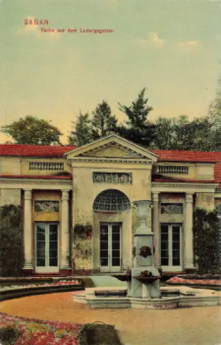 Sagan Ludwigsgarten Schlesien  Zagan * 1908