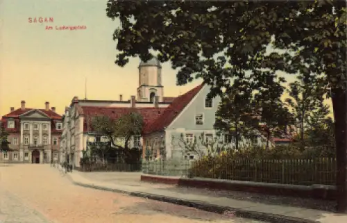 Sagan Ludwigsplatz Schlesien Zagan * 1908