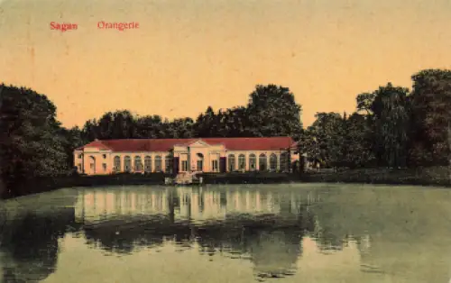 Sagan Orangerie Schlesien Zagan * um 1910