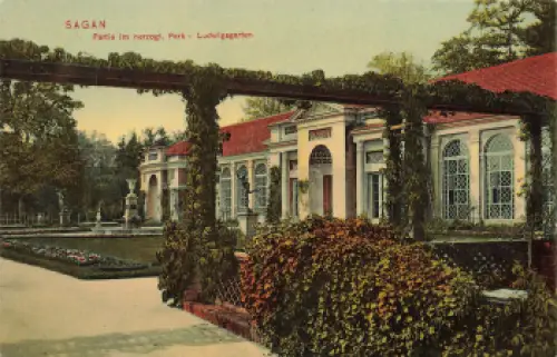 Sagan Ludwigsgarten Schlesien Zagan * um 1910